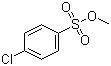 CAS # 15481-45-5, Methyl 4-chlorobenzenesulfonate, Methyl p-chlorobenzenesulfonate
