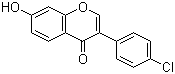 structure of CAS# 15485-81-1, 3-(4-氯苯基)-7-羟基苯并吡喃-4-酮