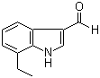 structure of CAS# 154989-45-4, 7-Ethylindole-3-carboxaldehyde