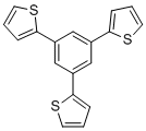 structure of CAS# 15509-95-2, 1,3,5-Tri(2-thienyl)benzene