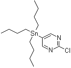 structure of CAS# 155191-68-7, 2-Chloro-5-(tributylstannyl)pyrimidine