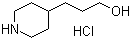 structure of CAS# 155270-01-2, 4-Piperidinepropanol hydrochloride
