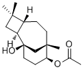 (1R,2S,5R,8S,9S)-4,4,8-Trimethyltricyclo[6.3.1.02,5]dodecane-1,9-diol 9-acetate molecular structure (CAS 155488-34-9)