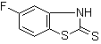 structure of CAS# 155559-81-2, 5-Fluoro-2(3H)-benzothiazolethione