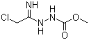 CAS # 155742-64-6, 2-(2-Chloro-1-iminoethyl)hydrazinecarboxylic acid methyl ester, N-Methylcarbonyl-2-chloroacetamidrazone