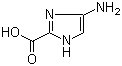 structure of CAS# 155815-92-2, 4-Amino-1H-imidazole-2-carboxylic acid