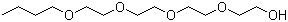Tetraethylene glycol monobutyl ether molecular structure (CAS 1559-34-8)
