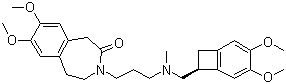 CAS 登录号：155974-00-8, 伊伐布雷定