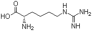 Homoarginine molecular structure (CAS 156-86-5)