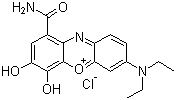 structure of CAS# 1562-90-9, Celestin Blue