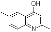 structure of CAS# 15644-82-3, 2,6-Dimethyl-4-quinolinol