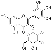 structure of CAS# 15648-86-9, Myricetin 3-O-galactoside