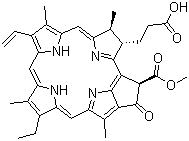 structure of CAS# 15664-29-6, Pheophorbide A