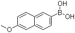 structure of CAS# 156641-98-4, 6-Methoxy-2-naphthaleneboronic acid