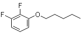 structure of CAS# 156684-90-1, 2,3-Difluoro-1-pentoxybenzene