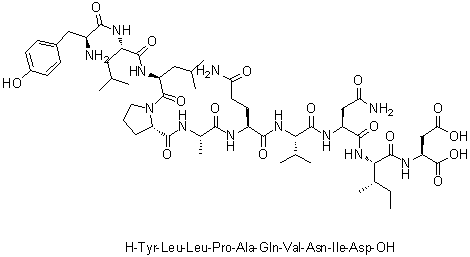 Hippocampal neurotrophic factor分子结构 (CAS 156707-52-7)