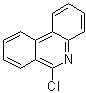 structure of CAS# 15679-03-5, 6-Chlorophenanthridine