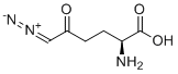 重氮羰基正亮氨酸分子结构 (CAS 157-03-9)