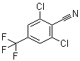 structure of CAS# 157021-61-9, 2,6-二氯-4-(三氟甲基)苯甲腈