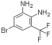 structure of CAS# 157026-19-2, 2,3-Diamino-5-bromobenzotrifluoride