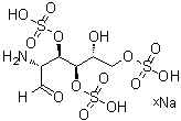 CAS 登录号：157297-03-5, 2-氨基-2-脱氧-D-葡萄糖 3,4,6-三(硫酸氢酯)钠盐