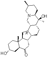 CAS # 157478-01-8, Yubeinine, 3-Epiimperialine, (3alpha,5alpha,17beta)-3,20-Dihydroxy-cevan-6-one