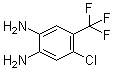 structure of CAS# 157590-59-5, 3,4-二氨基-6-氯三氟甲苯