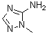 structure of CAS# 15795-39-8, 1-Methyl-1H-1,2,4-triazol-5-amine