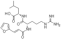 CAS # 158016-08-1, N2-[3-(2-Furanyl)-1-oxo-2-propen-1-yl]-L-arginyl-L-leucine