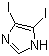 4,5-Diiodo-1H-imidazole molecular structure (CAS 15813-09-9)