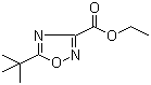 5-(tert-Butyl)-1,2,4-oxadiazole-3-carboxylic acid ethyl ester molecular structure (CAS 158154-63-3)