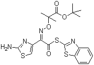 头孢他啶侧链酸活性酯分子结构 (CAS 158183-05-2)