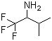 structure of CAS# 1582-18-9, 1,1,1-三氟-3-甲基丁-2-胺
