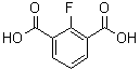 2-氟-1,3-苯二甲酸分子结构 (CAS 1583-65-9)