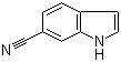 structure of CAS# 15861-36-6, 6-氰基吲哚