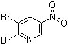 2,3-Dibromo-5-nitropyridine molecular structure (CAS 15862-36-9)