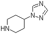 CAS 登录号：158655-26-6, 4-([1,2,4]三唑-1-基)哌啶