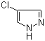 structure of CAS# 15878-00-9, 4-Chloropyrazole