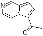 1-吡咯并[1,2-a]吡嗪-6-乙酮分子结构 (CAS 158945-84-7)