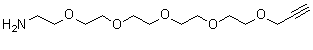 CAS # 1589522-46-2, 3,6,9,12,15-Pentaoxaoctadec-17-yn-1-amine