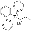 structure of CAS# 15912-75-1, Triphenylpropylphosphonium bromide
