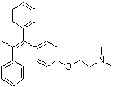 CAS 登录号：15917-50-7, (Z)-2-[4-(1,2-二苯基-1-丙烯基)苯氧基]-N,N-二甲基乙胺