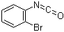 structure of CAS# 1592-00-3, 2-Bromophenyl isocyanate