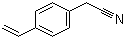 CAS # 1592-11-6, 4-Ethenylbenzeneacetonitrile, 4-Vinylbenzylcyanide, p-Vinylbenzyl cyanide