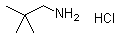 structure of CAS# 15925-18-5, 2,2-Dimethylpropylamine hydrochloride
