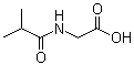 structure of CAS# 15926-18-8, (Isobutyrylamino)acetic acid