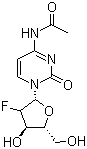 structure of CAS# 159414-97-8, N4-Acetyl-2'-deoxy-2'-fluorocytidine