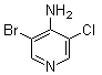 structure of CAS# 159783-78-5, 3-Bromo-5-chloro-4-pyridinamine