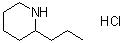 2-Propylpiperidine hydrochloride molecular structure (CAS 15991-59-0)