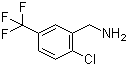CAS # 15996-78-8, 2-Chloro-5-(trifluoromethyl)benzylamine, [2-Chloro-5-(trifluoromethyl)phenyl]methanamine